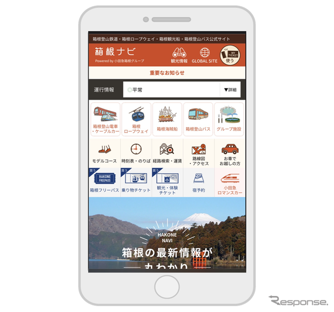 箱根ナビ　スマホ版