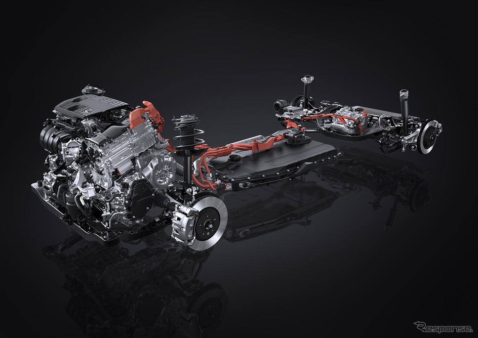 レクサス NX450h+のPHEV システム