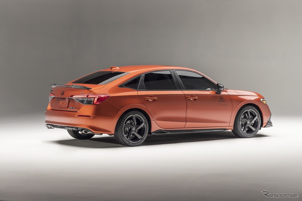 ホンダ・シビック Si 新型の「HPD」パーツ装着車