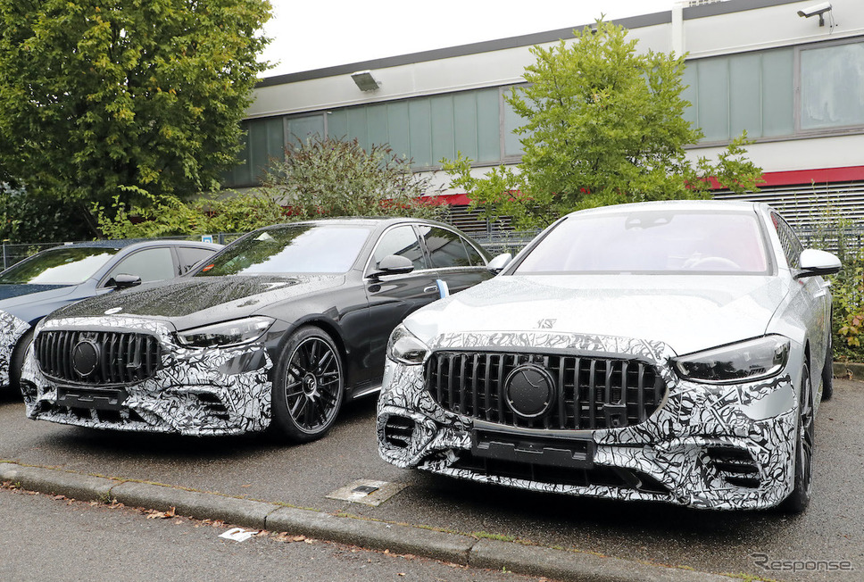 メルセデス AMG S63 新型プロトタイプ(スクープ写真)