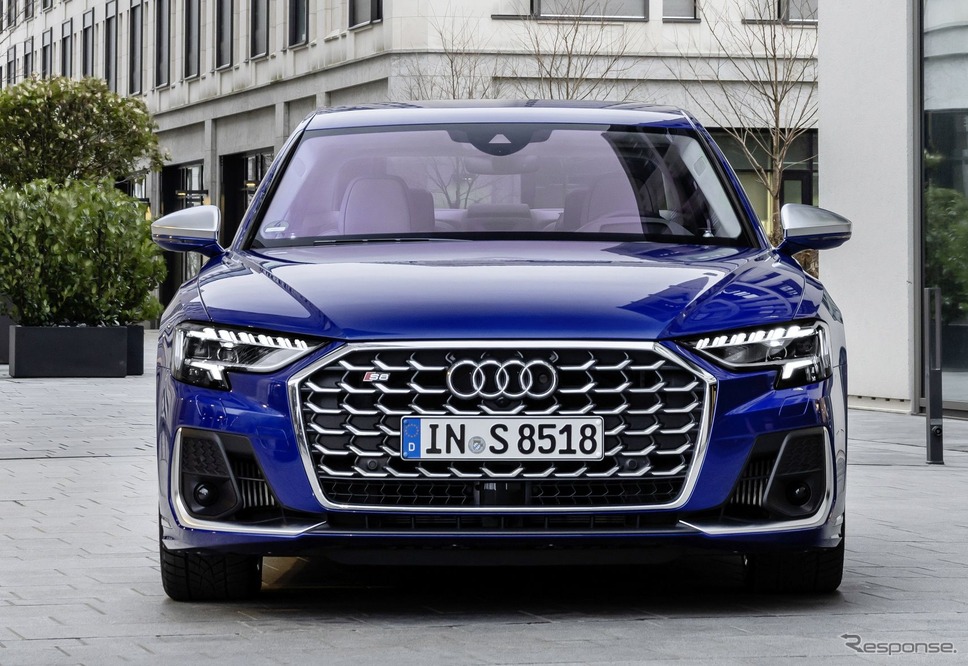 アウディ S8 改良新型、0100km/h加速は3.8秒…欧州発売 1枚目の写真・画像 レスポンス（Response.jp）