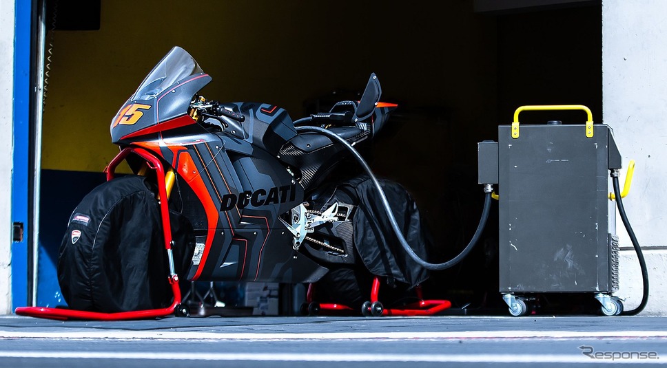 ドゥカティの電動バイク「FIM Enel MotoEワールドカップ」参戦プロトタイプ