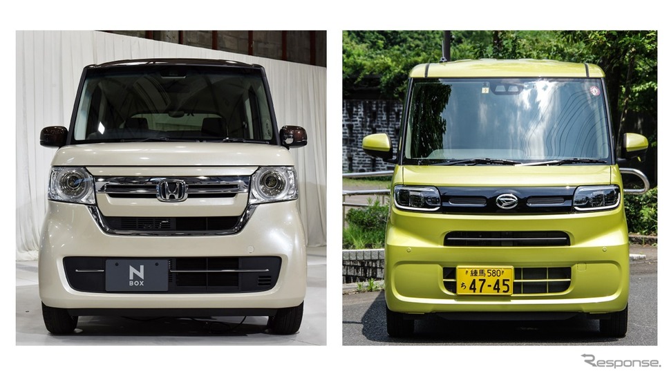 【N-BOX vs タント 比較】違いはどこにあるか？ 圧倒的人気のN-BOXの魅力とは 1枚目の写真・画像 | レスポンス（Response.jp）