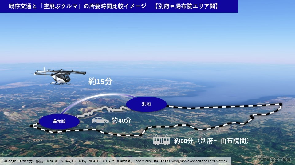 空飛ぶクルマ、大分県で2028年サービス開始へ SkyDriveとJR九州が連携