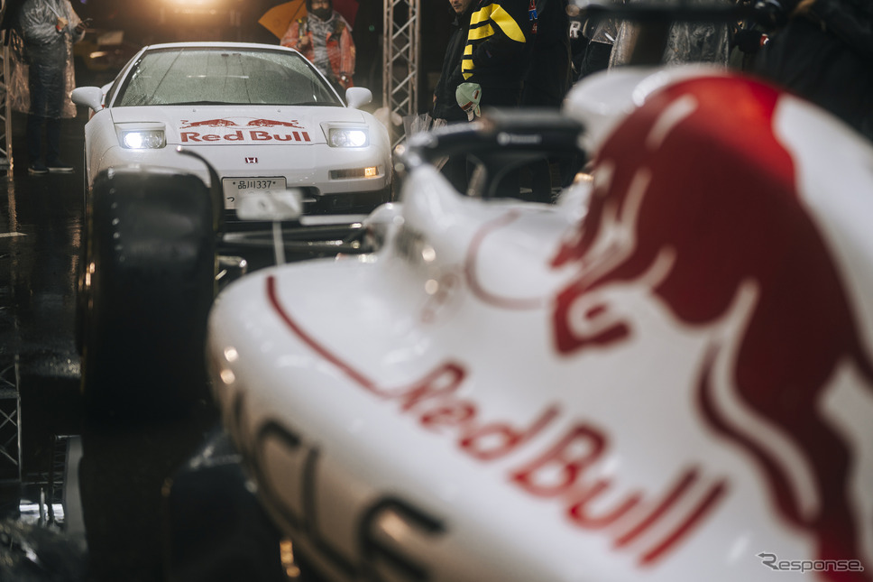 角田裕毅が来た！ レッドブルRB21にF1日本GP限定カラー…東京が