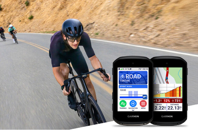 GarminのGPSサイクルコンピューター「Edge」シリーズ、最新