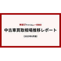 中古車買取市場、国内外の需要回復を背景に価格上昇／中古車買取相場推移レポート（2025年6月版）