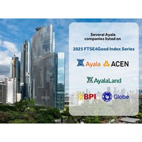 フィリピンのAyala Group、引き続きFTSE4Good Index Series入り、優れたESGへの取り組みを改めて証明