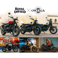 ORTIGA×ROYAL ENFIELD 新型 ハンター 350 特別な展示イベントを開催
