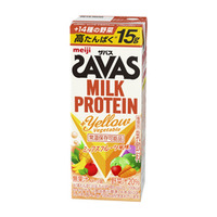 1本でたんぱく質15gと14種類の野菜が取れる飲料 「(ザバス) MILK PROTEIN＋Yellow Vegetable」新発売