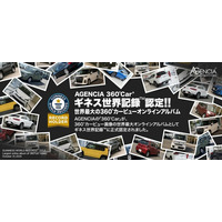 【ギネス世界記録(TM)認定】AGENCIA「360°Car(R)」、7,096,049台の360°車両画像で世界No.1を達成