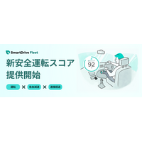 クラウド型車両管理システム「SmartDrive Fleet」における新安全運転スコアの提供開始について
