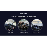 ティアフォー、AIベース型自動運転レベル4を公開　日米欧で連携してプラットフォーム普及へ