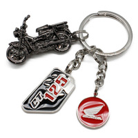 大阪モータサイクルショーに Honda ハンターカブ CT125 キーチェーン　 BLACK EDITION、展示・販売決定