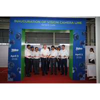 ヴァレオ、インドのサナンド工場にビジョンカメラ製造用の新組立ラインを開設