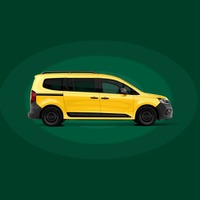 イエローとグリーンの2色のボディカラーの限定車　ルノー グランカングー クルール発売