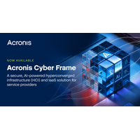 アクロニス、サービスプロバイダー向けにセキュリティ対策を備えた新IaaS基盤「Acronis Cyber Frame」を発表