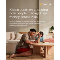 Sun Life Asia財務レジリエンス指数：生活費圧力の高まりで財務安定性が低下
