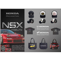 E-COMEGROUPより、日本が世界に誇る「Honda」公式ライセンス商品が続々登場！NSXなど名車をデザインしたTシャツやキャップを発売。