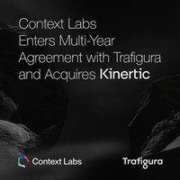 Context Labs、Trafiguraと複数年契約を締結し、炭素情報を反映した商品取引を推進するためKinerticを買収