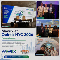 Mavrix、Quirk's New YorkでAI時代における「信頼できる人間によるエビデンス」の重要性を主張
