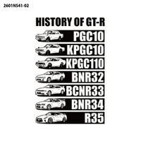 GT-Rの歴史を一枚に。PGC10からR35まで歴代モデルを描いた「NISSAN HISTORY OF GT-R Tシャツ」が登場！Amazon.co.jp で予約販売開始。