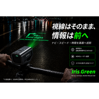 自転車に「HUD」という新しい選択肢。PICO AR HUD「Iris Green」が9月29日よりCAMPFIREで先行販売開始