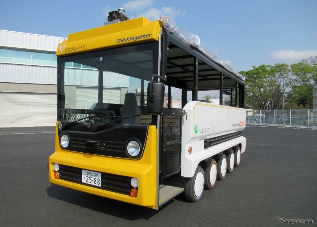 自動運転EV観光用モビリティ「eCOM-10(イーコムテン)」イメージ
