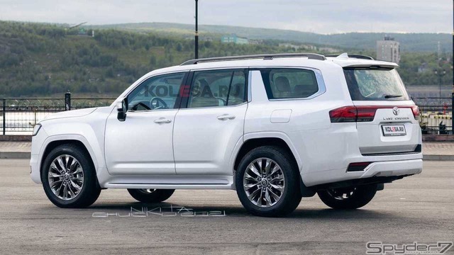 トヨタ ランドクルーザー ロングバージョン 予想CG