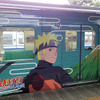 7月26日から富士急行線を走る富士急6000系「NARUTOトレイン」(C) 岸本斉史 スコット/集英社・テレビ東京・ぴえろ