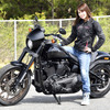 小鳥遊レイラさんとハーレーダビッドソン ローライダーS